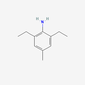 molecular formula C11H17N B1582614 2,6-Diethyl-4-methylaniline CAS No. 24544-08-9