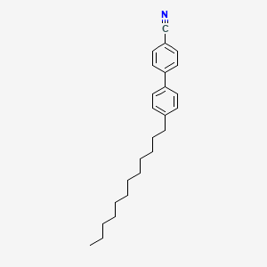 molecular formula C25H33N B1582619 4-Cyano-4'-dodecylbiphenyl CAS No. 57125-49-2