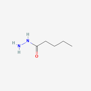molecular formula C5H12N2O B1582621 Valerohydrazide CAS No. 38291-82-6
