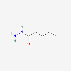 molecular formula C5H12N2O B1582621 Pentanohydrazide CAS No. 38291-82-6