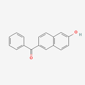 molecular formula C17H12O2 B1582622 6-Benzoyl-2-naphthol CAS No. 52222-87-4