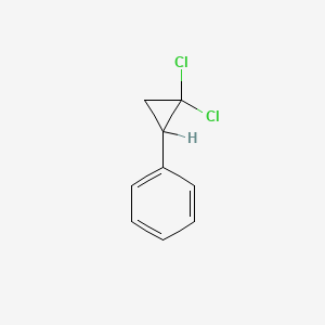molecular formula C9H8Cl2 B1582628 (2,2-Dichlorocyclopropyl)benzene CAS No. 2415-80-7