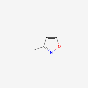 molecular formula C4H5NO B1582632 3-Methylisoxazole CAS No. 30842-90-1