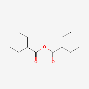 molecular formula C12H22O3 B1582634 2-乙基丁酸酐 CAS No. 54502-37-3