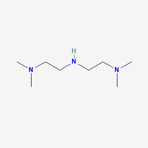 molecular formula C8H21N3 B1582640 n'-[2-(Dimethylamino)ethyl]-n,n-dimethylethylenediamine CAS No. 40538-81-6