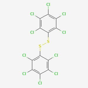 molecular formula C12Cl10S2 B1582643 Bis(pentachlorophenyl) disulfide CAS No. 22441-21-0