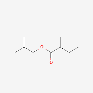 molecular formula C9H18O2 B1582654 Iso-Butyl-2-Methylbutyrate CAS No. 2445-67-2
