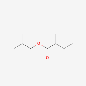 molecular formula C9H18O2 B1582654 Isobutyl 2-methylbutyrate CAS No. 2445-67-2