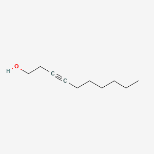 molecular formula C10H18O B1582659 3-癸炔-1-醇 CAS No. 51721-39-2