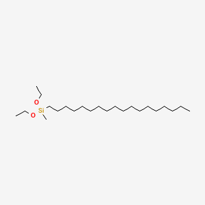 molecular formula C23H50O2Si B1582661 n-Octadecylmethyldiethoxysilane CAS No. 67859-75-0