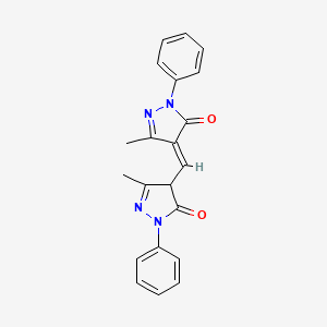 molecular formula C21H18N4O2 B1582665 Solvent Yellow 93 CAS No. 4702-90-3