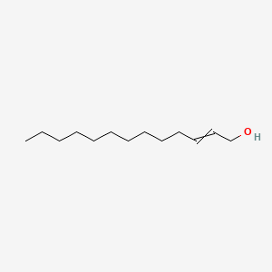 molecular formula C13H26O B1582672 trans-2-Tridecen-1-ol CAS No. 68480-25-1