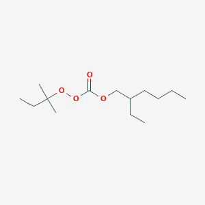 molecular formula C14H28O4 B1582684 tert-Amyl peroxy 2-ethylhexyl carbonate CAS No. 70833-40-8