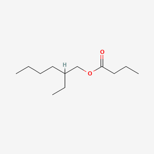 molecular formula C12H24O2 B1582686 2-Ethylhexyl butyrate CAS No. 25415-84-3