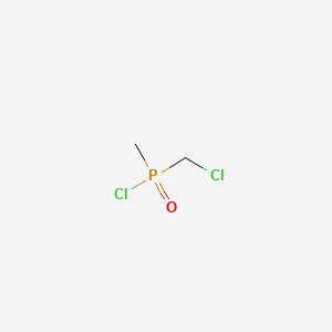 molecular formula C2H5Cl2OP B1582688 Chloromethyl(methyl)phosphinic Chloride CAS No. 26350-26-5