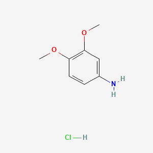 molecular formula C8H12ClNO2 B1582693 3,4-Dimethoxyaniline hydrochloride CAS No. 35589-32-3