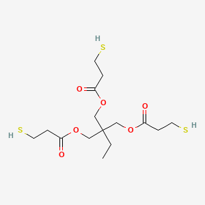 molecular formula C15H26O6S3 B1582694 Trimethylolpropane tris(3-mercaptopropionate) CAS No. 33007-83-9