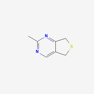 molecular formula C7H8N2S B1582699 2-Methyl-5,7-dihydrothieno[3,4-d]pyrimidine CAS No. 36267-71-7