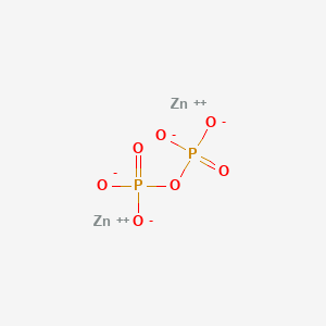 molecular formula Zn2P2O7<br>O7P2Zn2 B1582702 Zinc pyrophosphate CAS No. 7446-26-6