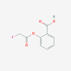 molecular formula C9H7FO4 B1582706 2-(2-fluoroacetoxy)benzoic acid CAS No. 364-71-6