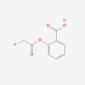 molecular formula C9H7FO4 B1582706 O-(Fluoroacetyl)salicylic acid CAS No. 364-71-6