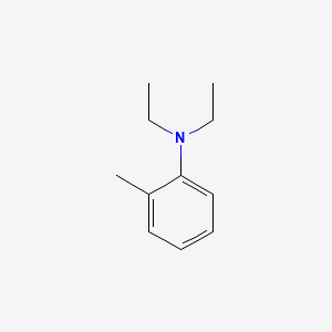 molecular formula C11H17N B1582710 N,N-Diethyl-o-toluidine CAS No. 606-46-2