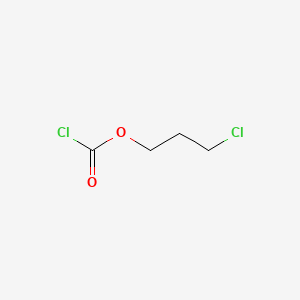 molecular formula C4H6Cl2O2 B1582712 Carbonochloridic acid, 3-chloropropyl ester CAS No. 628-11-5