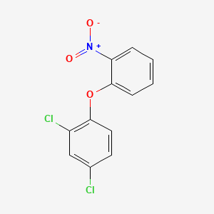 molecular formula C12H7Cl2NO3 B1582717 2,4-Dichloro-1-(2-nitrophenoxy)benzene CAS No. 38461-29-9