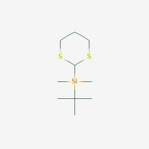 molecular formula C10H22S2Si B1582722 2-(tert-Butyldimethylsilyl)-1,3-dithiane CAS No. 95452-06-5