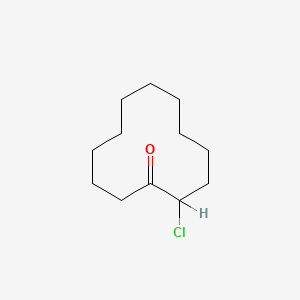 molecular formula C12H21ClO B1582727 2-氯环十二酮 CAS No. 35951-28-1