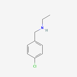 molecular formula C9H12ClN B1582737 N-Ethyl-4-chlorobenzylamine CAS No. 69957-83-1