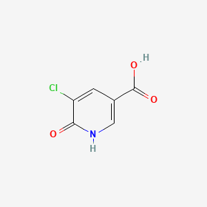 molecular formula C6H4ClNO3 B1582753 5-Chloro-6-hydroxynicotinic acid CAS No. 54127-63-8