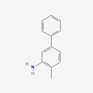 molecular formula C13H13N B1582755 5-Phenyl-o-toluidine CAS No. 80938-67-6