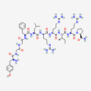 molecular formula C57H92N20O11 B1582761 Dynorphin (1-10) amide CAS No. 79985-49-2
