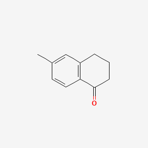 molecular formula C11H12O B1582765 6-甲基-1-茚满酮 CAS No. 51015-29-3