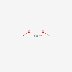 molecular formula C2H6CaO2 B1582771 Methanol, calcium salt CAS No. 2556-53-8