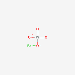 molecular formula BaWO4<br>BaO4W B1582774 Barium tungstate CAS No. 7787-42-0