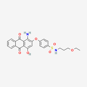 molecular formula C25H24N2O7S B1582777 Disperse Red 92 CAS No. 72363-26-9