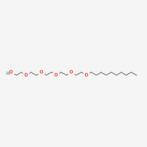 molecular formula C20H42O6 B1582778 Pentaethylene glycol monodecyl ether CAS No. 23244-49-7