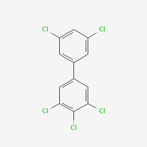 molecular formula C12H5Cl5 B1582782 3,3',4,5,5'-Pentachlorobiphenyl CAS No. 39635-33-1
