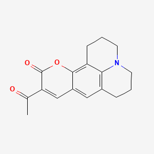 molecular formula C17H17NO3 B1582787 Coumarin 521 CAS No. 55804-67-6
