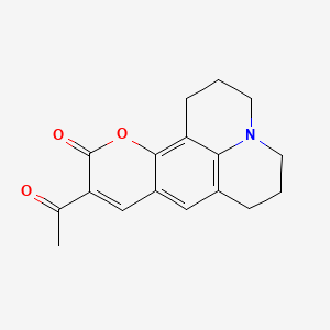 molecular formula C17H17NO3 B1582787 Coumarin 334 CAS No. 55804-67-6