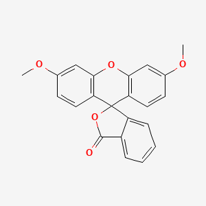 Spiro[isobenzofuran-1(3H),9'-[9H]xanthen]-3-one, 3',6'-dimethoxy-