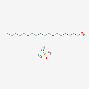 molecular formula C18H41O5P B1582795 Octadecan-1-ol;phosphoric acid CAS No. 39471-52-8