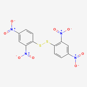 molecular formula C12H6N4O8S2 B1582810 Bis(2,4-dinitrophenyl) disulfide CAS No. 2217-55-2