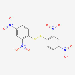 molecular formula C12H6N4O8S2 B1582810 (2,4-Dinitrophenyl) disulfide CAS No. 2217-55-2