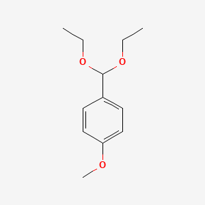 molecular formula C12H18O3 B1582813 1-(Diethoxymethyl)-4-methoxybenzene CAS No. 2403-58-9