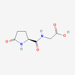 molecular formula C7H10N2O4 B1582817 Pyroglutamylglycine CAS No. 29227-88-1
