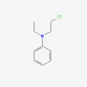 molecular formula C10H14ClN B1582821 N-(2-Chloroethyl)-N-ethylaniline CAS No. 92-49-9