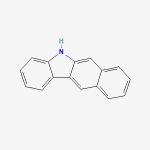 molecular formula C16H11N B1582823 5H-Benzo[b]carbazole CAS No. 243-28-7